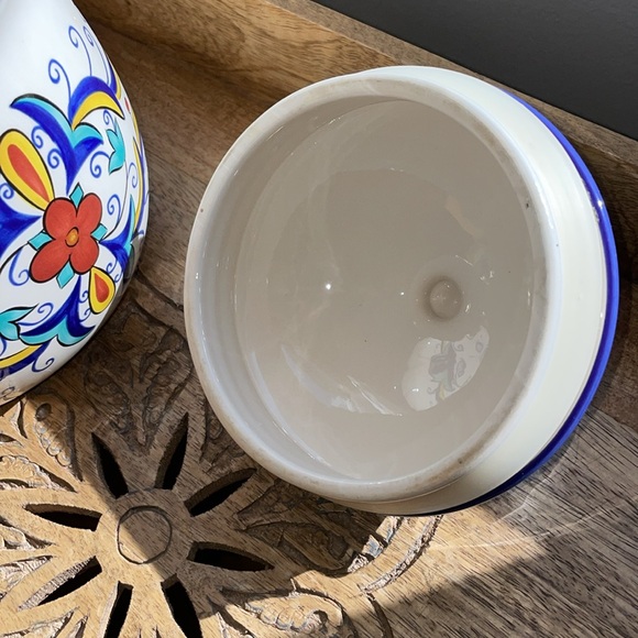 Beautiful PIER ONE San Marino Ceramic Jar - Picture 6 of 14